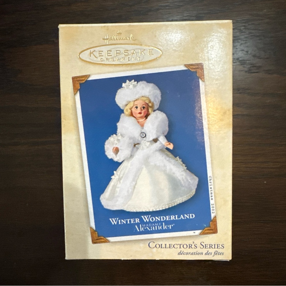 2002 Hallmark Keepsake Winter Wonderland Madame Alexander Ornament
